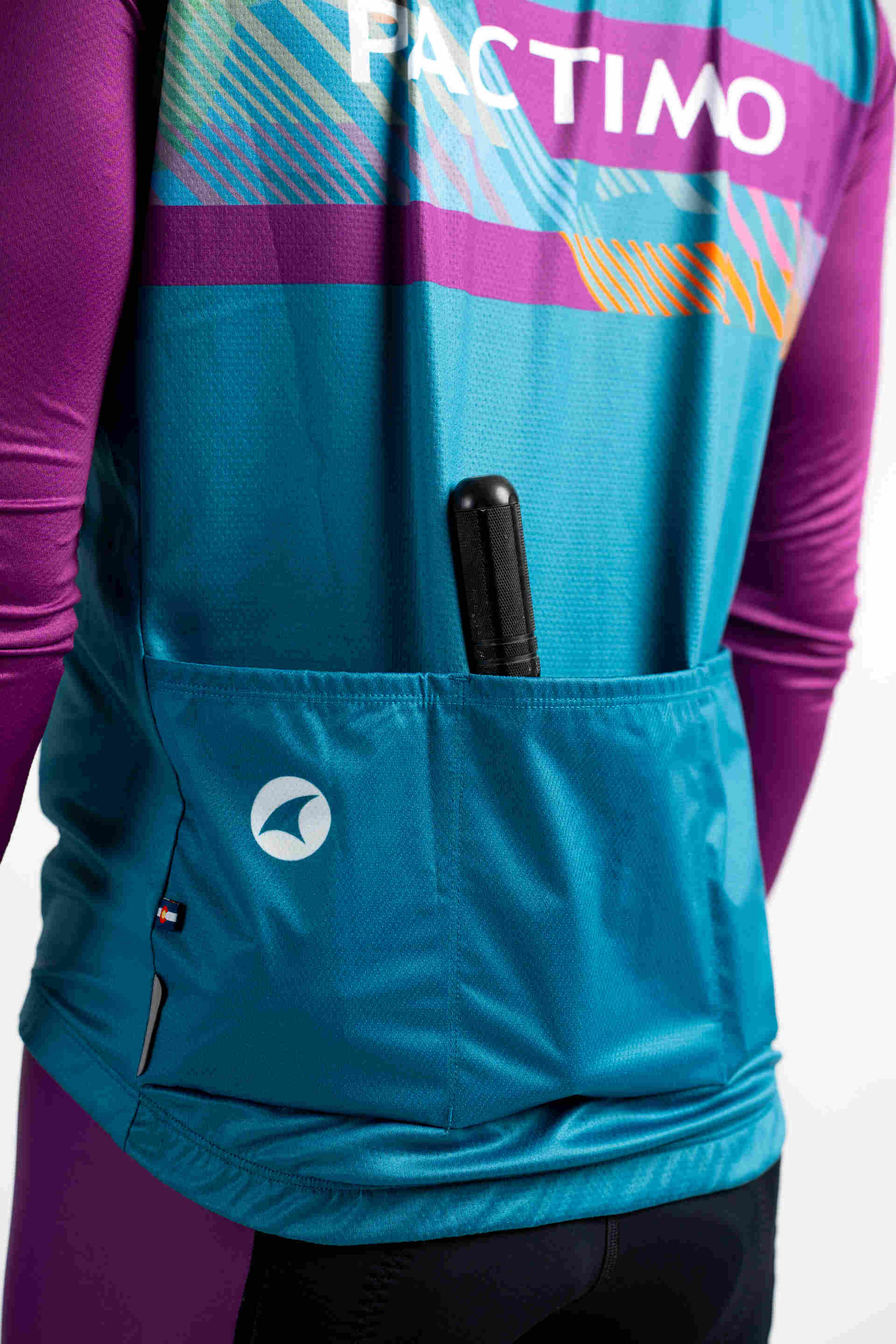 Breckenridge Custom Cycling Vest - Back Pockets