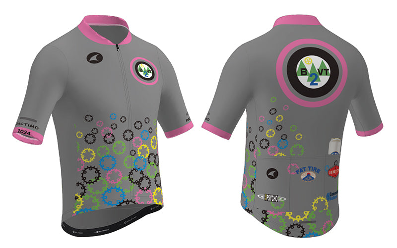 B2VT Custom Cycling Jersey Design Example