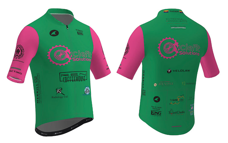 Cyclefit Solutions 2 Custom Cycling Jersey Design Example