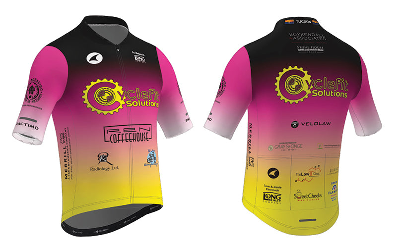 Cyclefit Solutions Custom Cycling Jersey Design Example