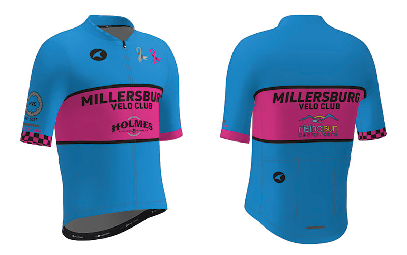 Millersburg Custom Cycling Jersey Design Example