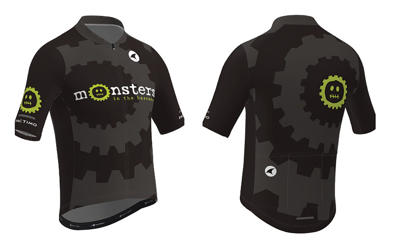 Monsters Custom Cycling Jersey Design Example