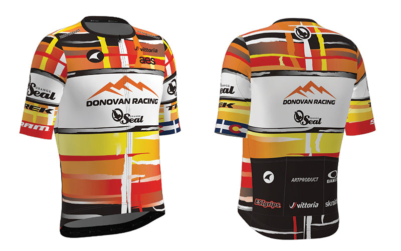 Ron Donovan Custom Cycling Jersey Design Example