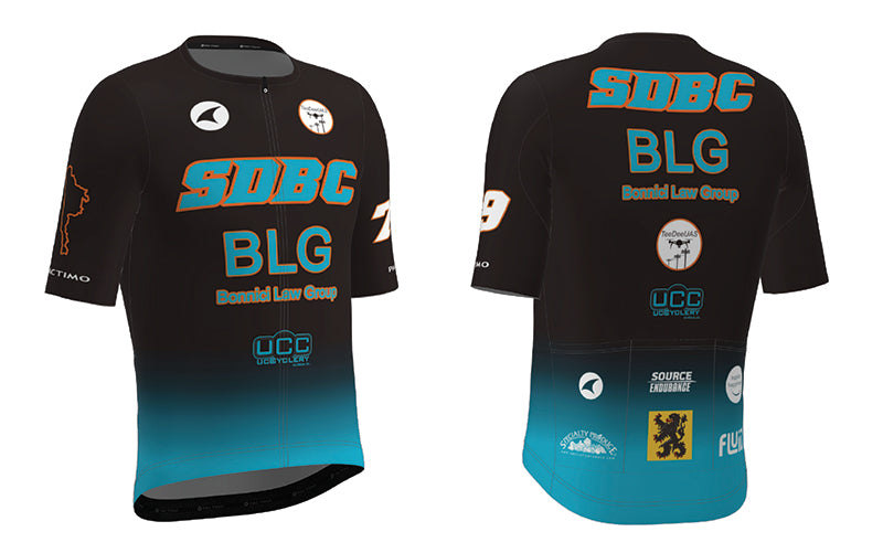 SDBC Custom Cycling Jersey Design Example