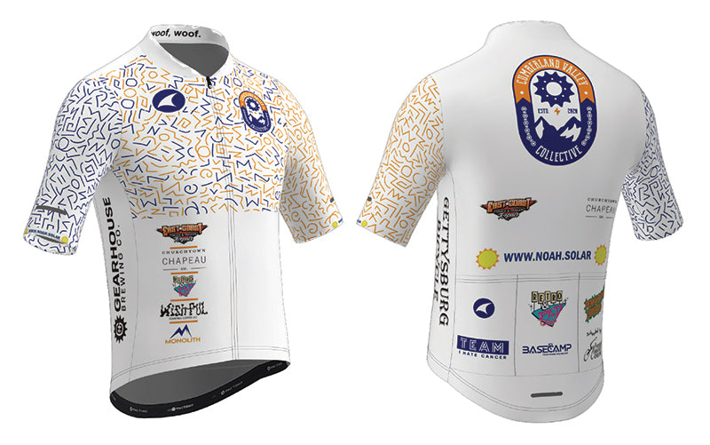 Shippensburg University Custom Cycling Jersey Design Example