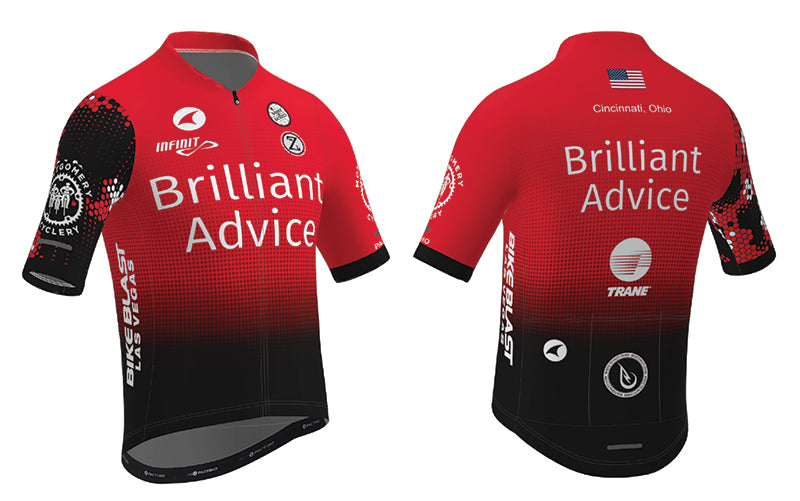 Zephyr Custom Cycling Jersey Design Example