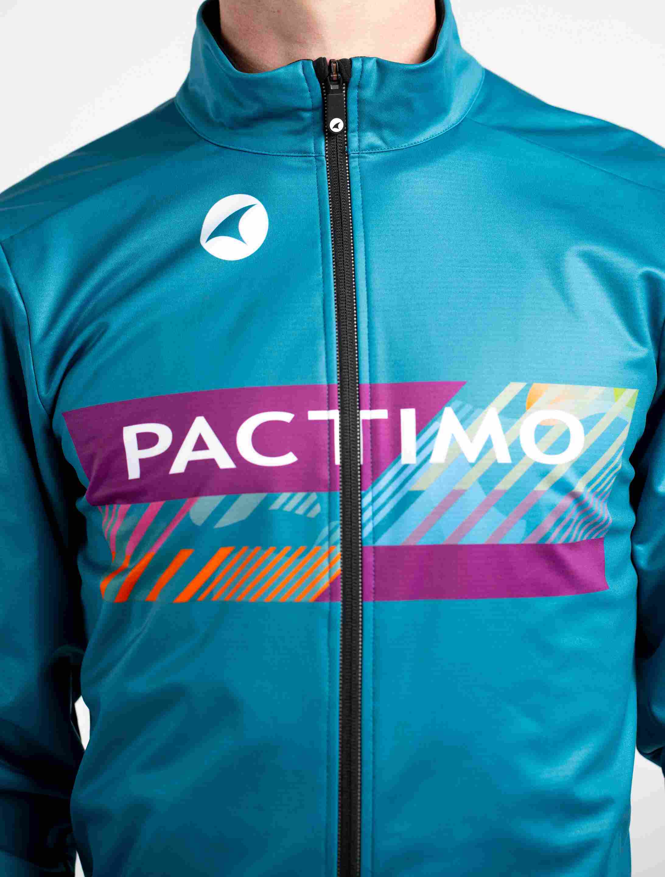 Custom Alpine Thermal Cycling Jacket - Front Close-Up
