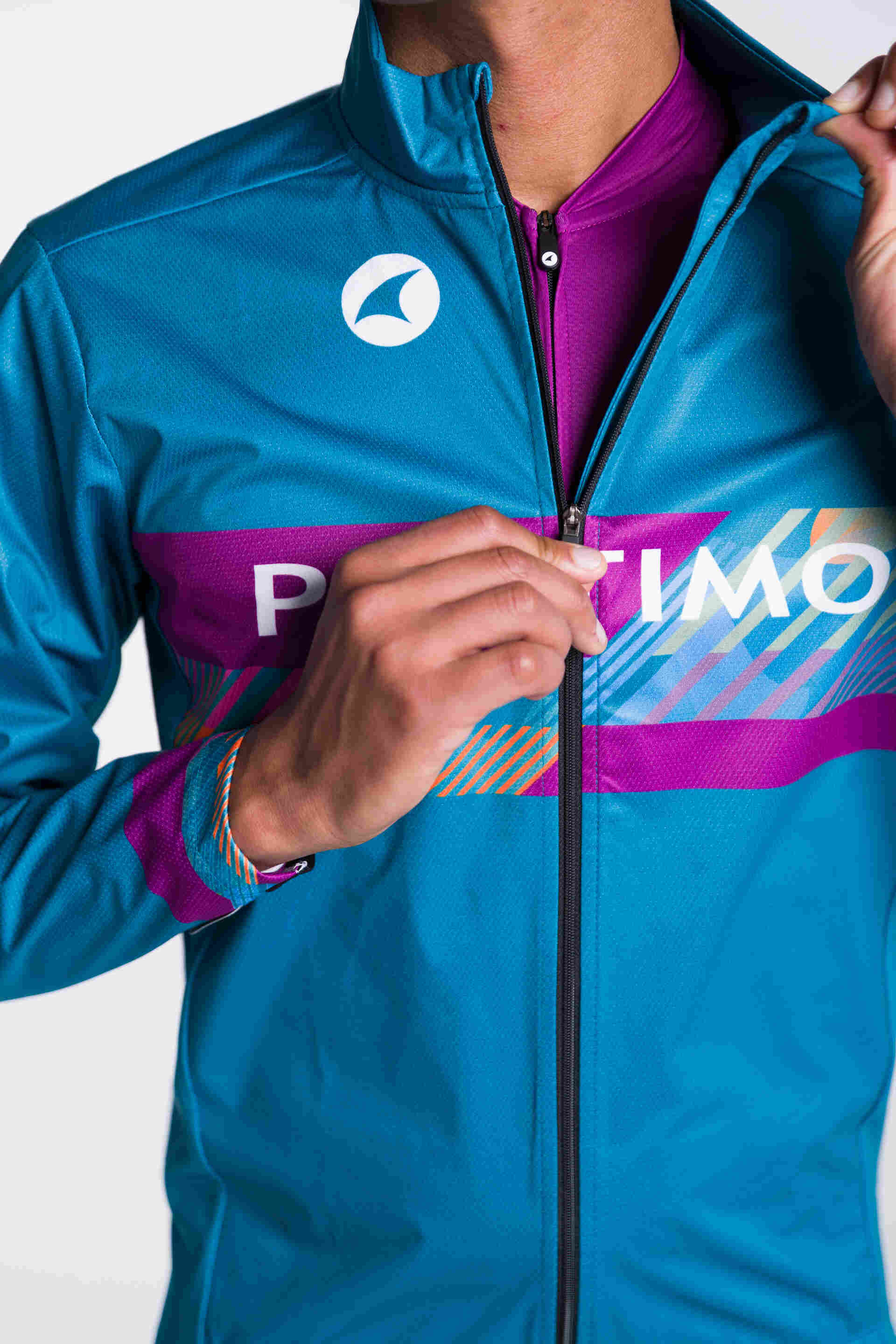 Custom Breckenridge Cycling Jacket - Zipper
