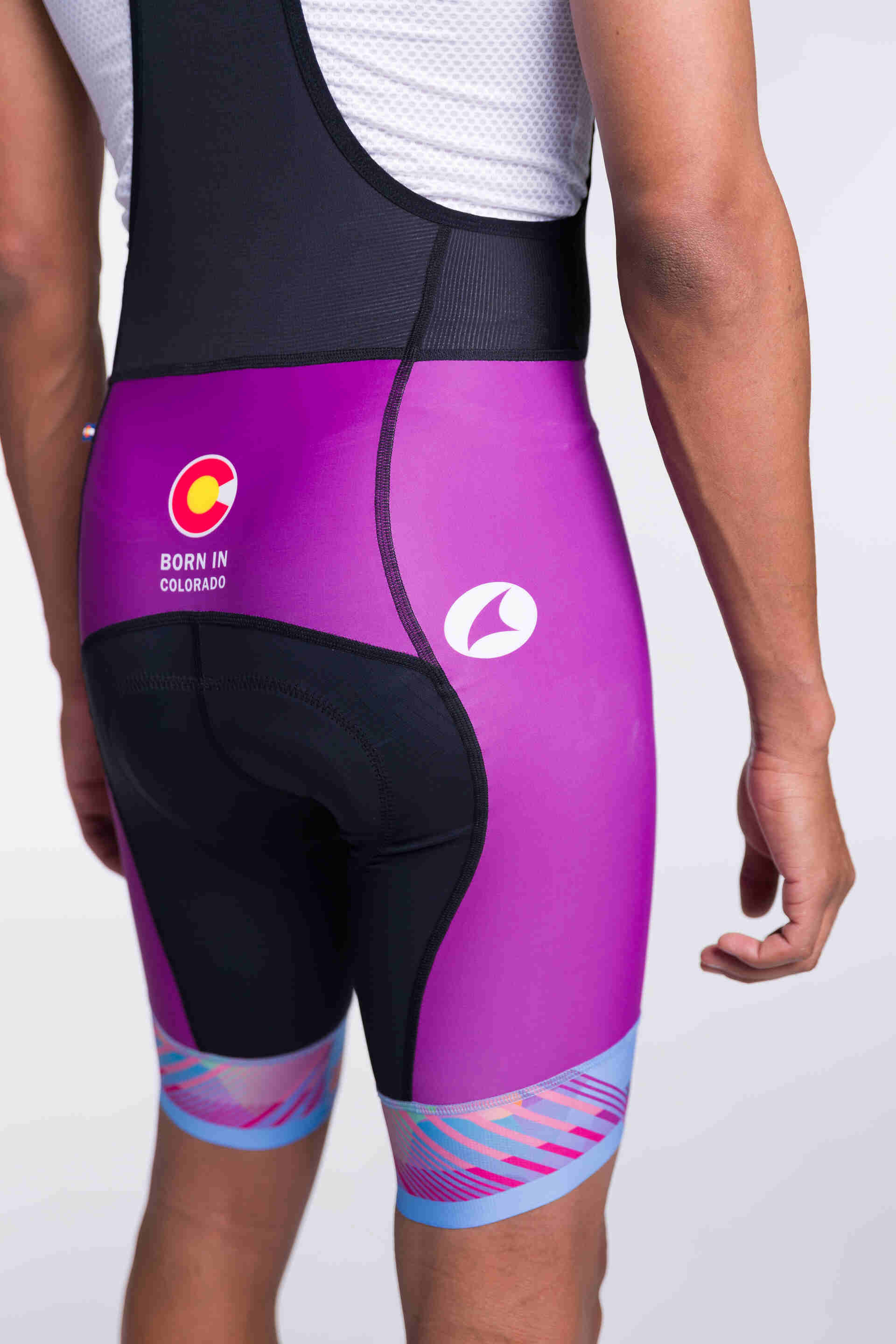 Custom Cycling Bib Shorts - Ascent Vector Flash Technology