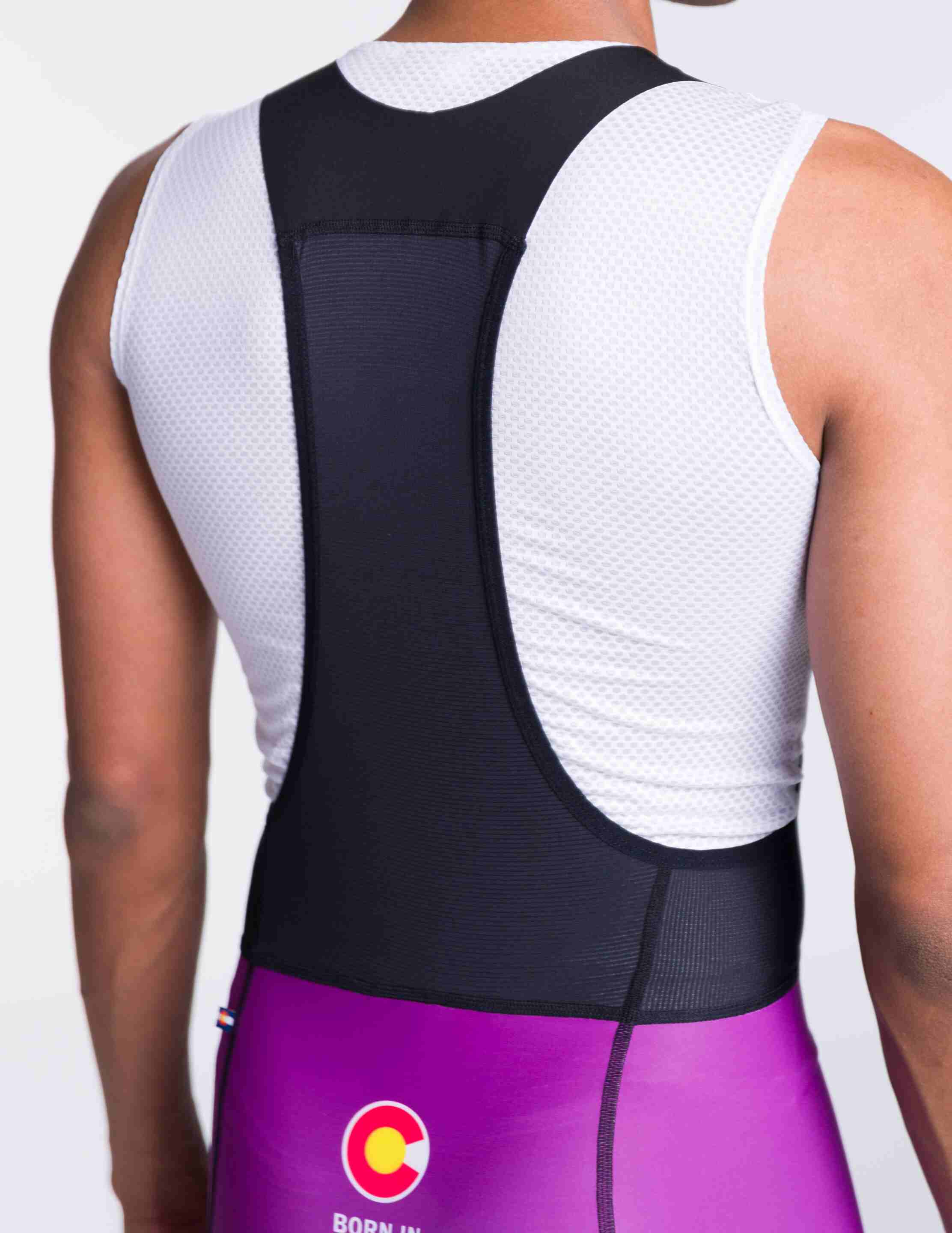 Custom Cycling Bib Shorts - Ascent Vector Uppers
