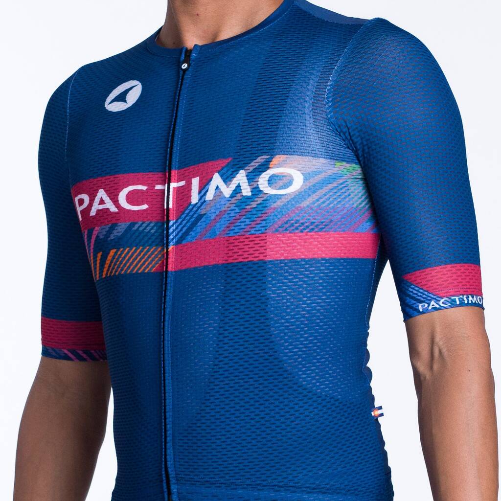 Custom Mesh Cycling Jersey - Cooling Fabric