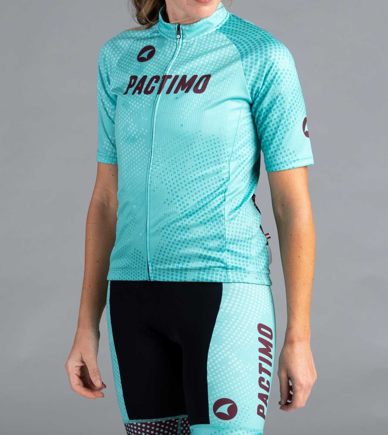 Women's Custom Cycling Jersey Loose Fit Pactimo Custom