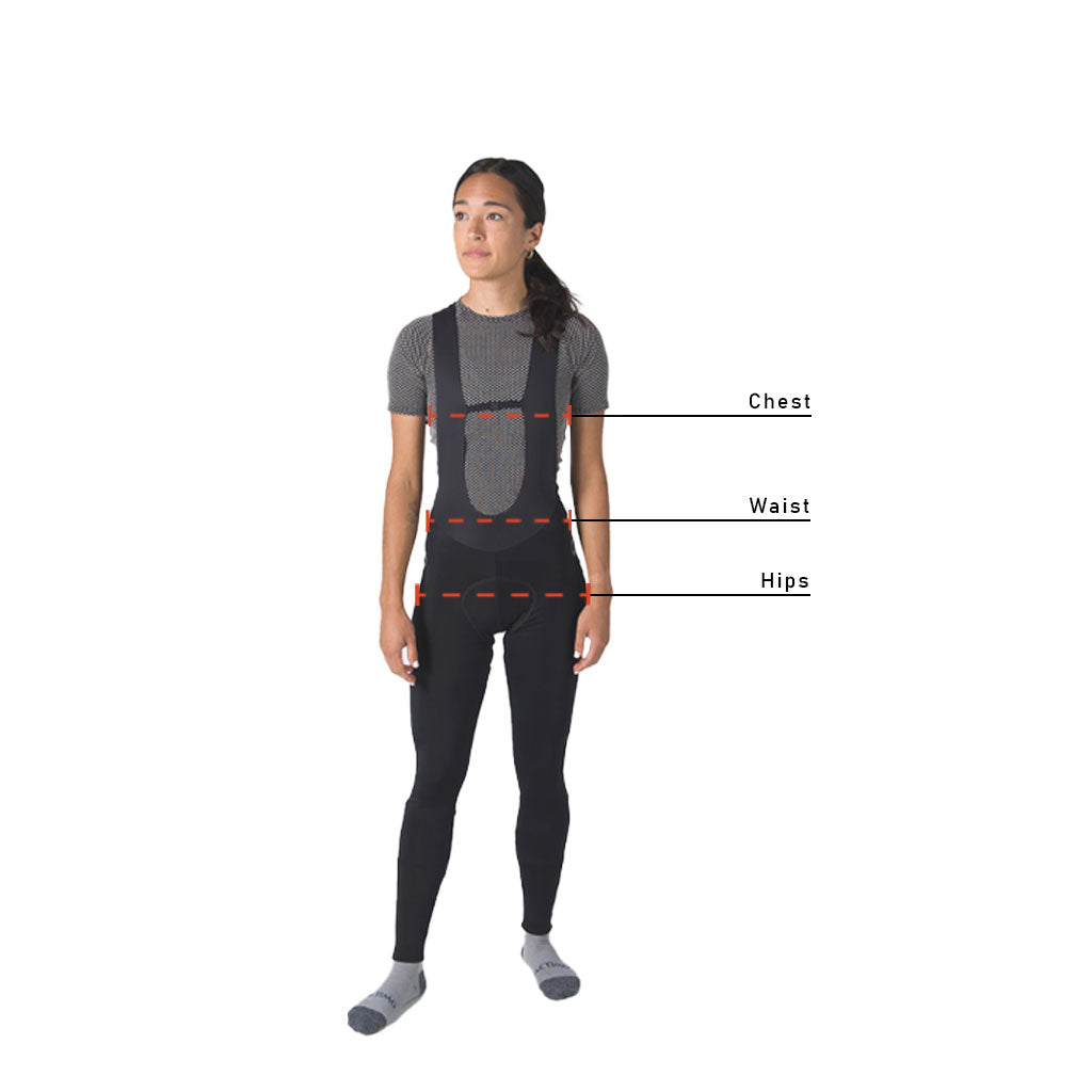Women's Body Measuring Areas