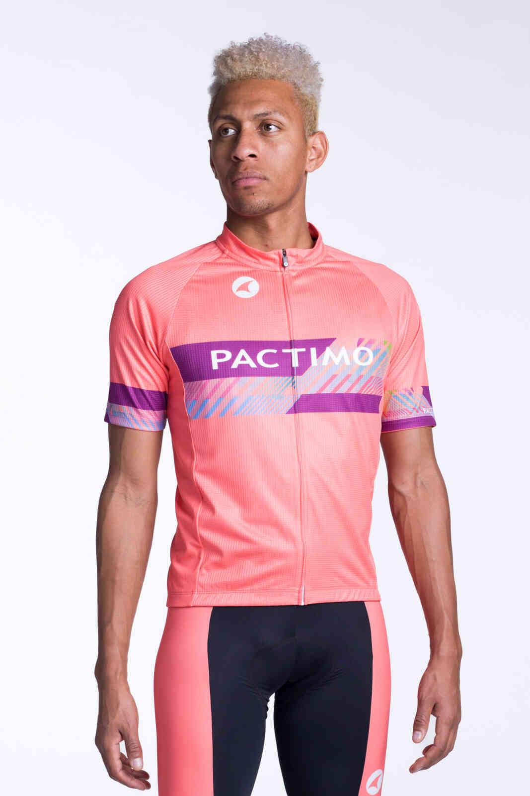 Men's Custom Loose Fit Cycling Jersey - Continental Front View