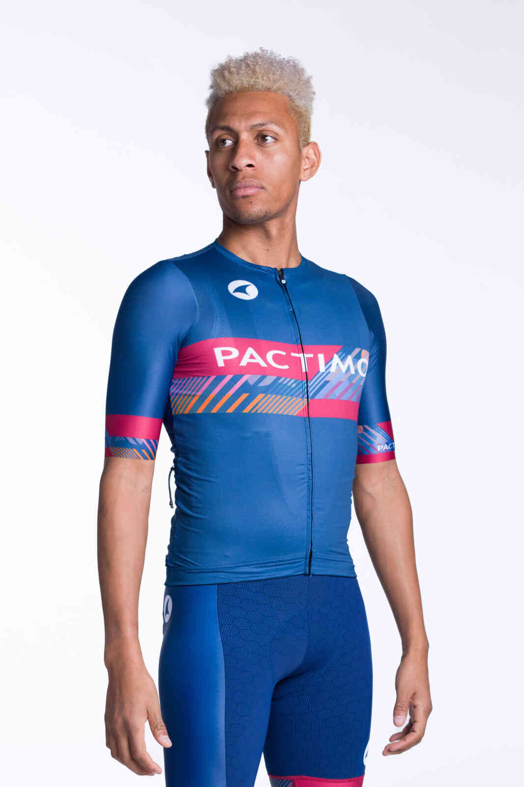 Men's Custom Cargo Cycling Jersey - Summit Aero Range Front View