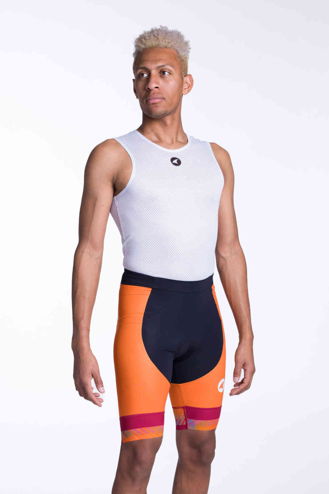 Men's Custom Triathlon Shorts - Threshold Front View