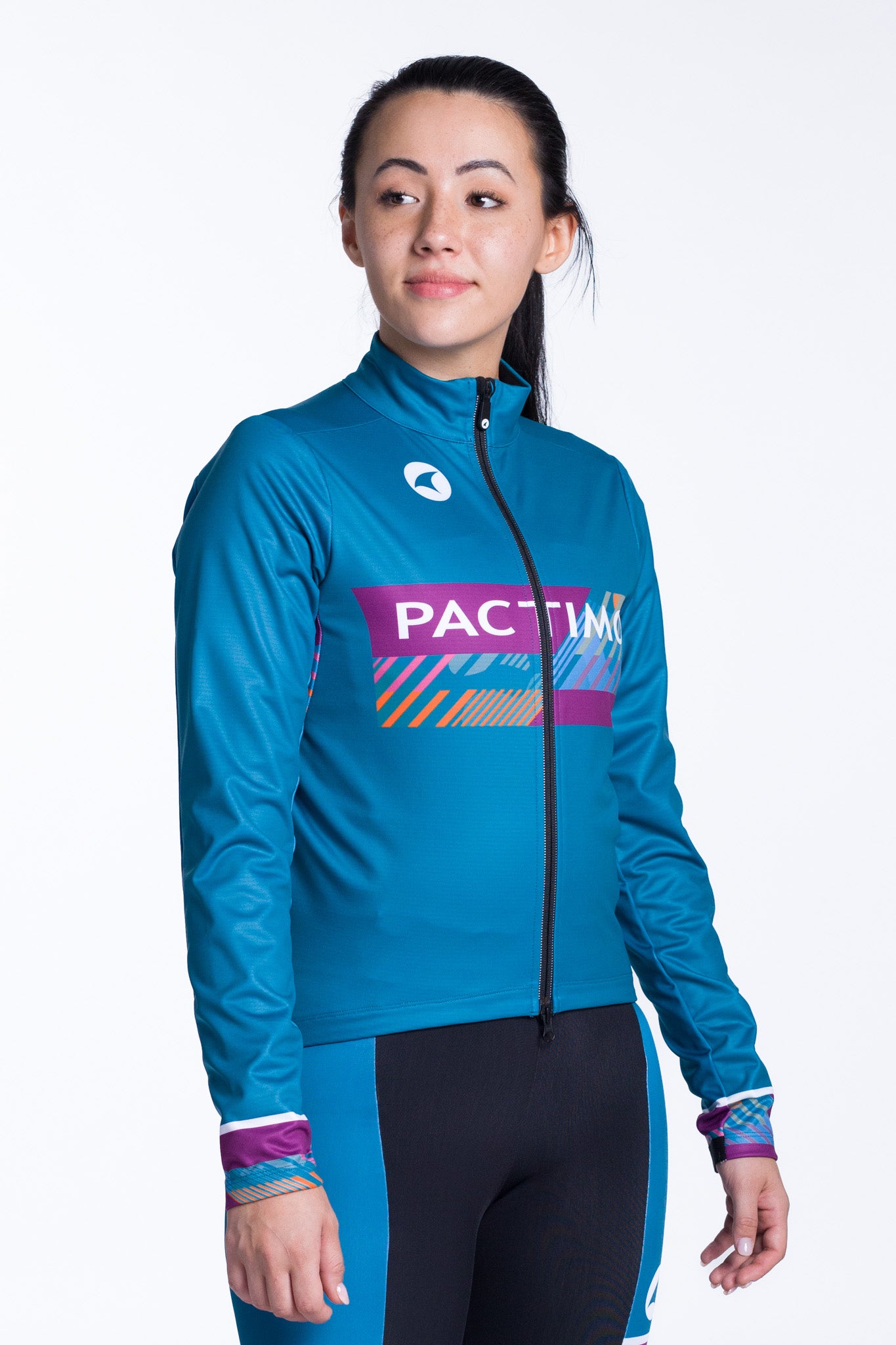 Women's Custom Cycling Jacket - Breckenridge Front View