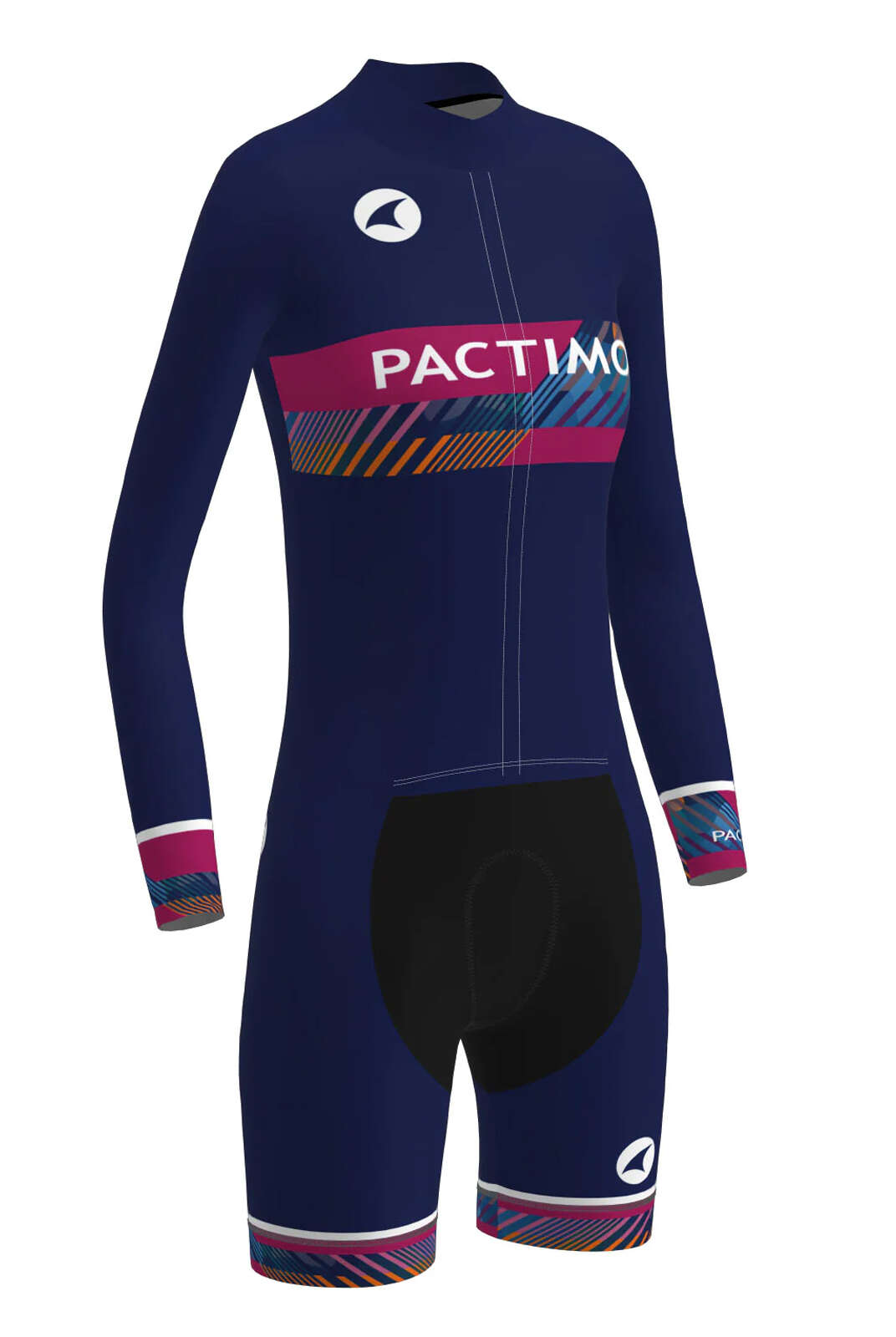 Women's Custom Thermal Skinsuit - Long Sleeve Flyte Front View