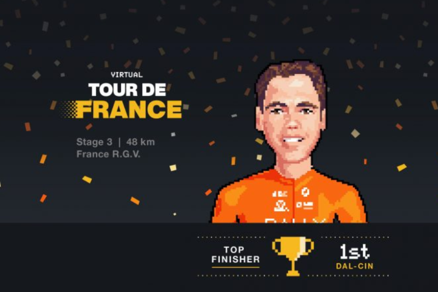 Matteo Dal-Cin Wins Stage 3 of V-TdF