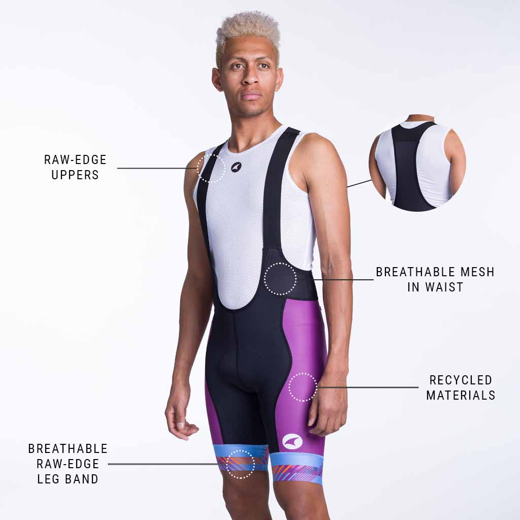 Custom Cycling Bib Short - Ascent Vector