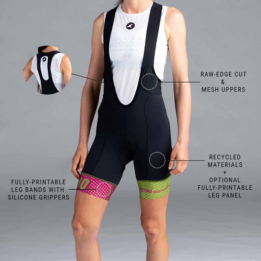 Custom Cycling Bibs - Ascent Vector Pro