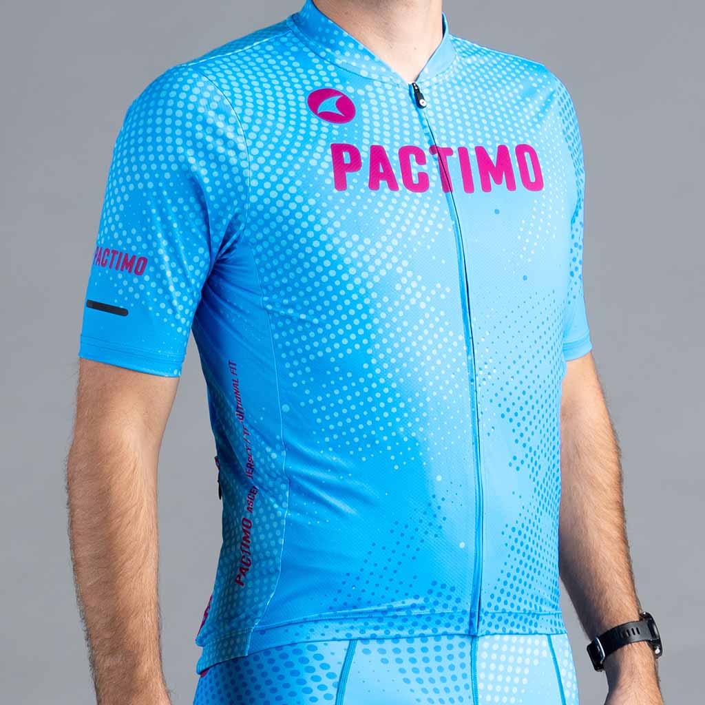Pactimo Custom Men's Ascent Cycling Jersey - comparison page