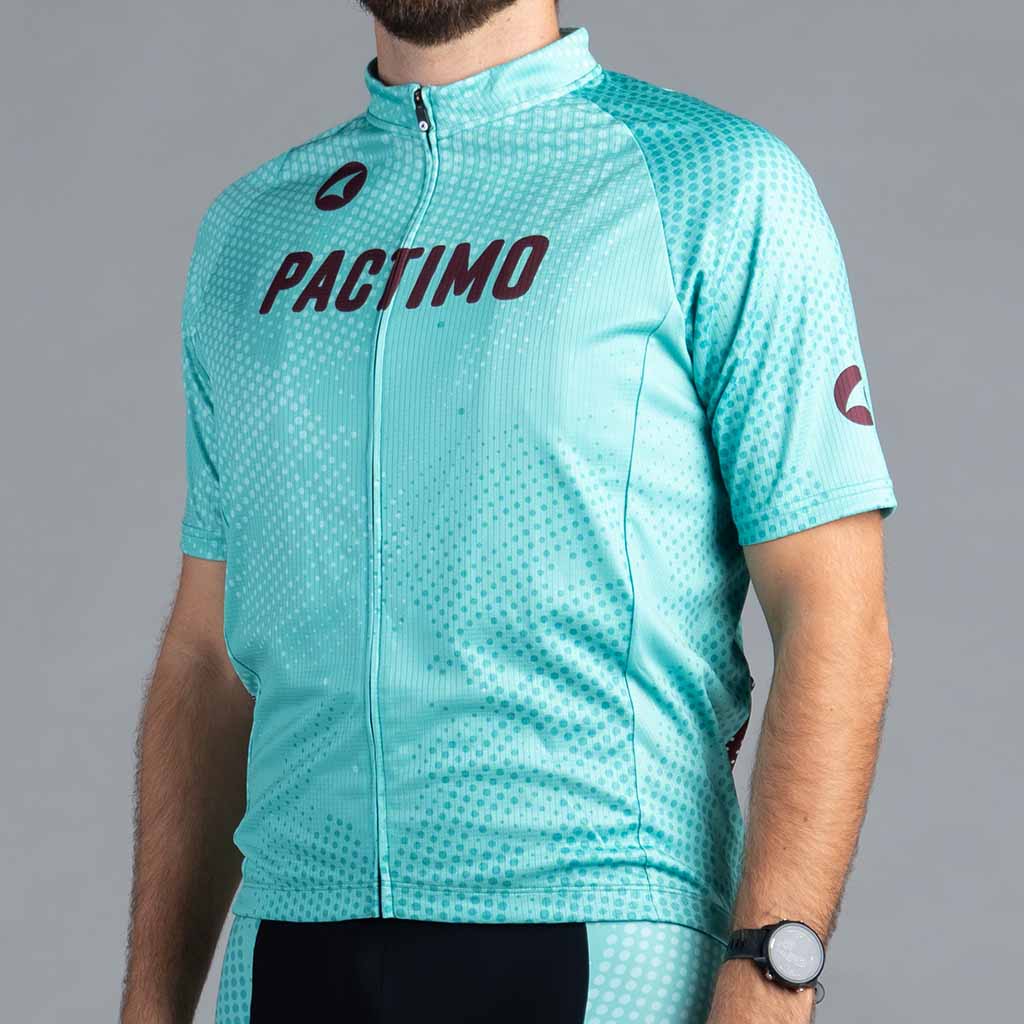 Pactimo Custom Continental Cycling Jersey - Relaxed fit - comparison page