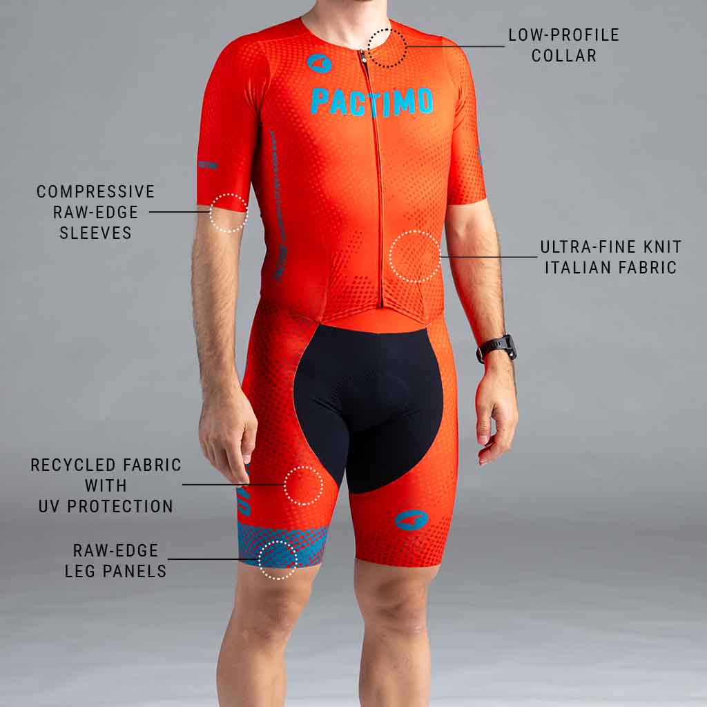 Custom Cycling Lightweight Flyte Suit - Pactimo Skinsuit Comparison Page