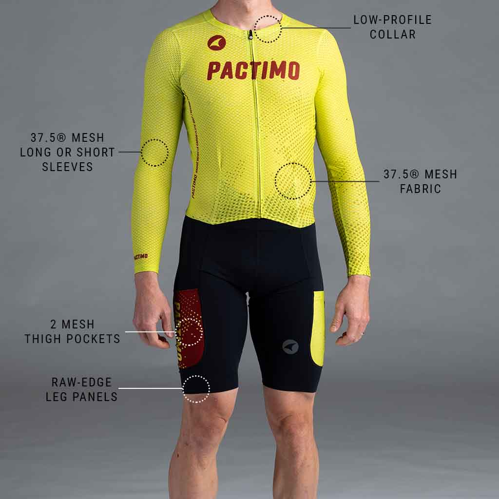 Custom Range Aero Mesh Cargo Flyte Suit - Pactimo Skinsuit Comparison Page