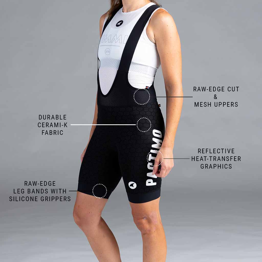 Custom Summit Stratos FD+T Cycling Bib Short - Comparison 