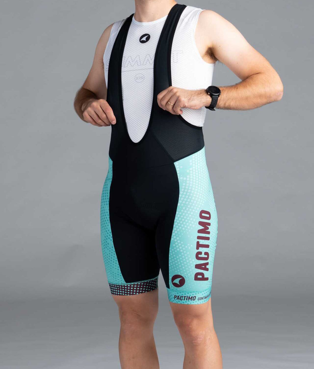 Men's Custom Cycling Bibs Continental Pactimo Custom