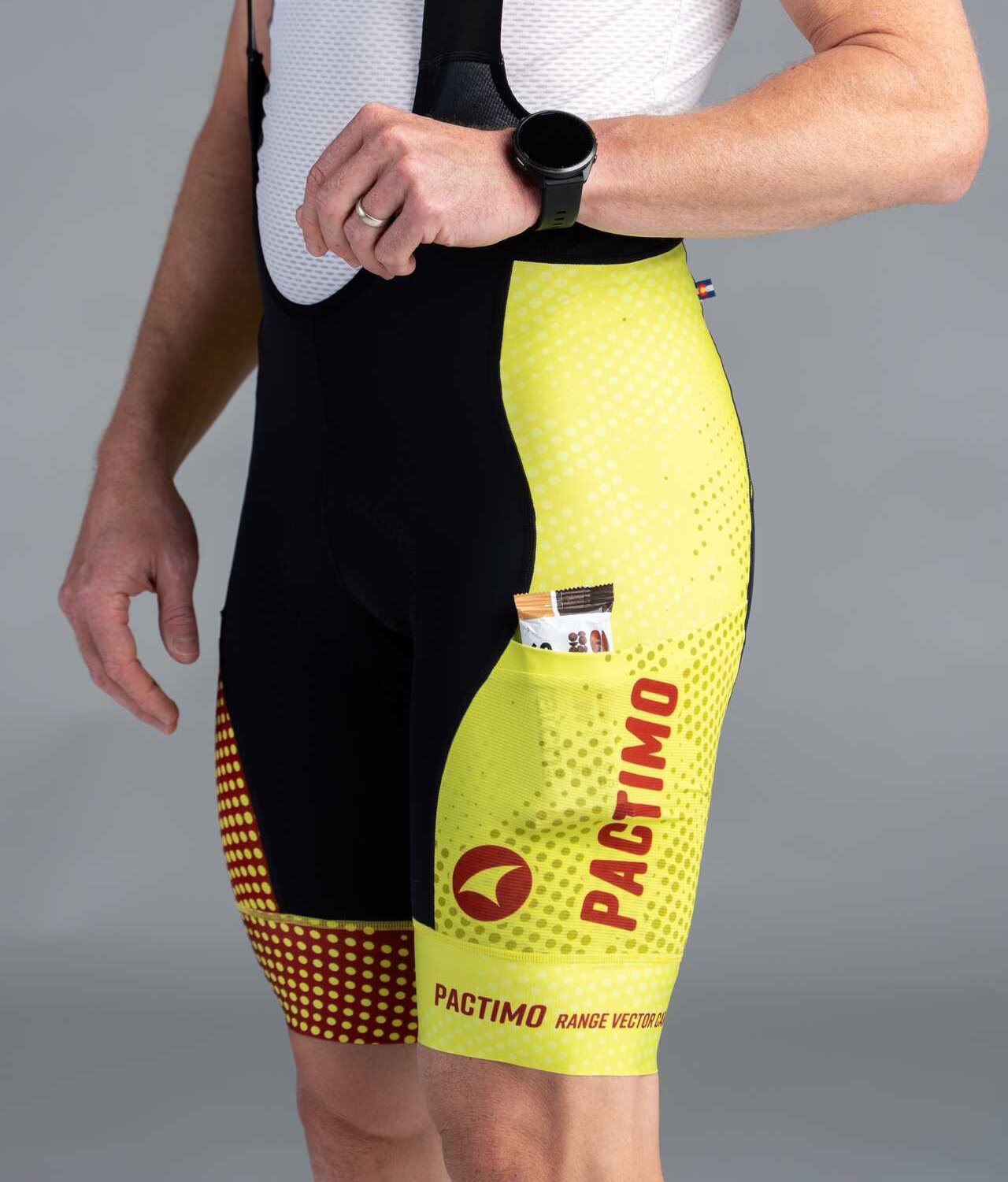Men's Range Vector Cargo Bib Short