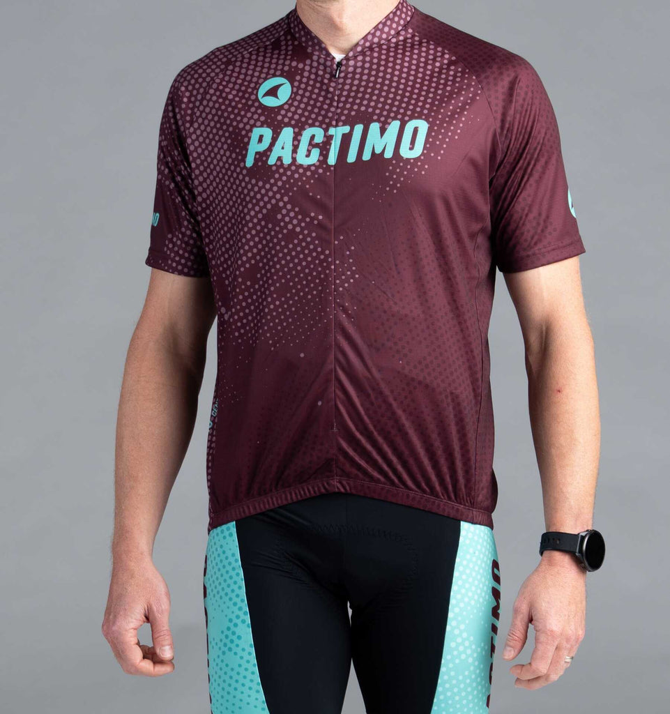 Custom Loose Fit Cycling Jersey Century Unisex Pactimo Custom