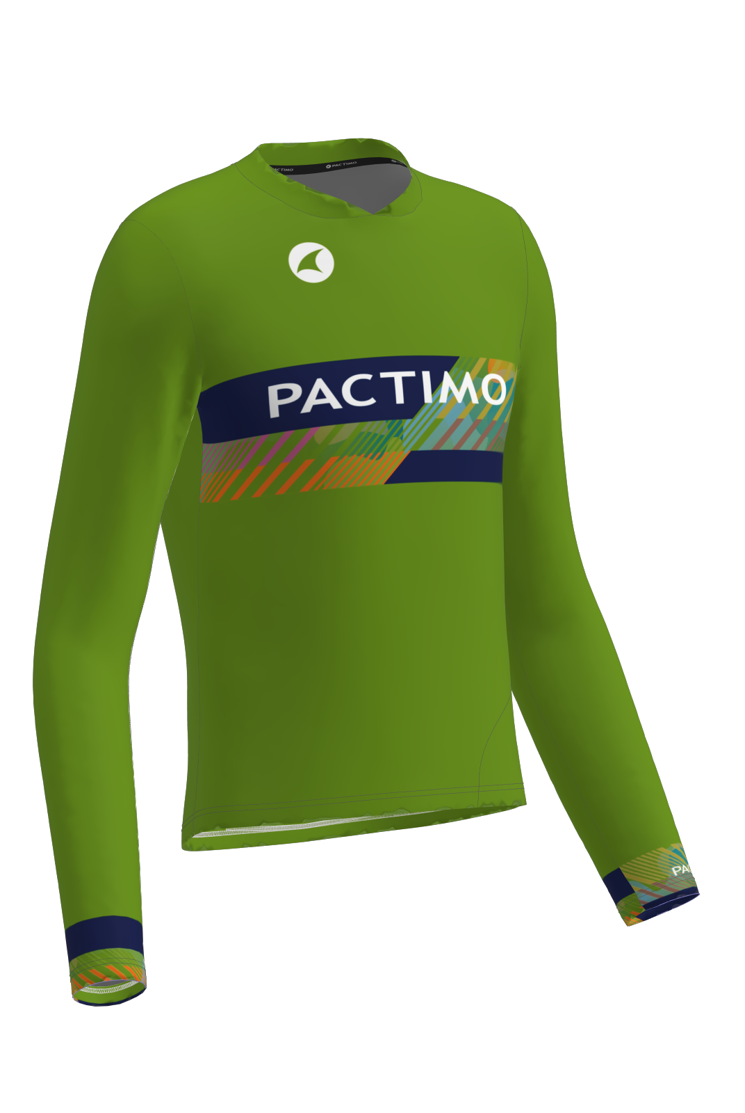 Men's MTB Jersey - Tellus Long Sleeve Front View