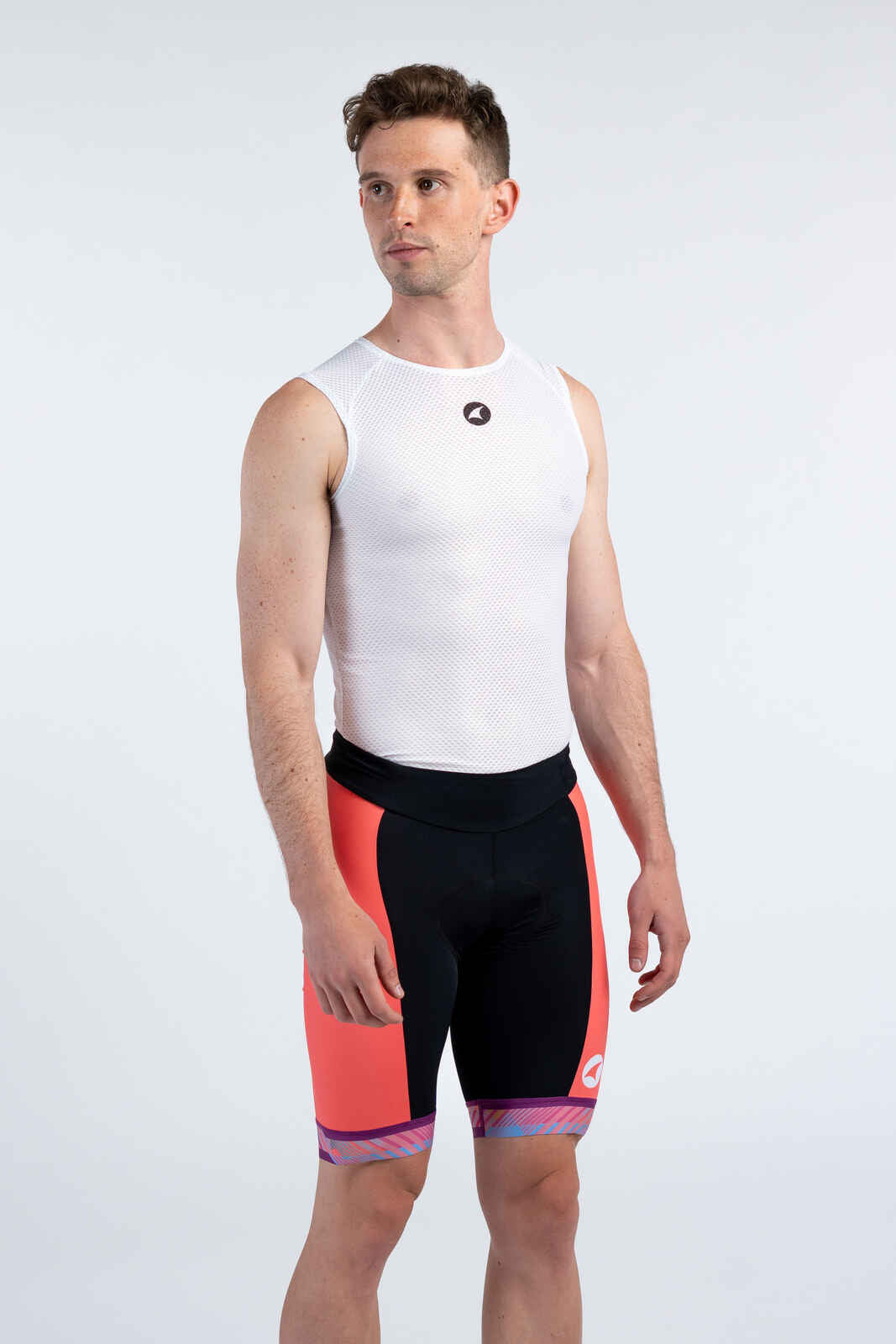 Men's Custom Cycling Shorts - Continental Front View