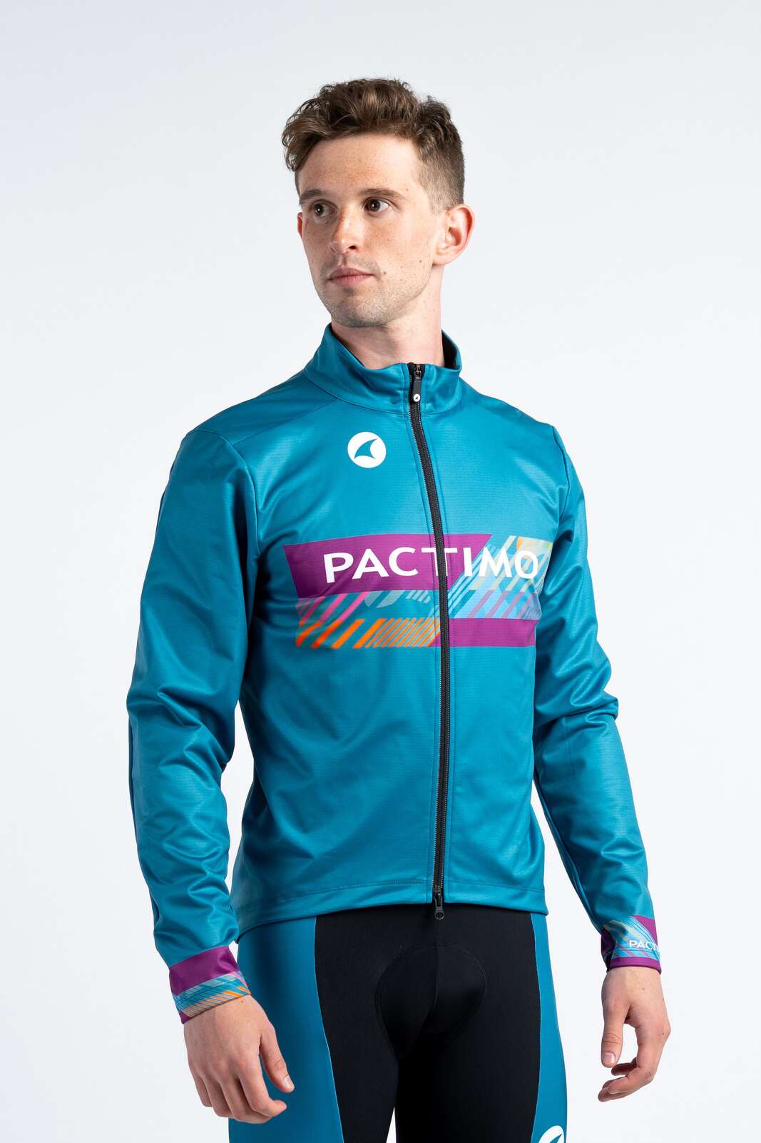 Men's Custom Cycling Jacket - Alpine Front View