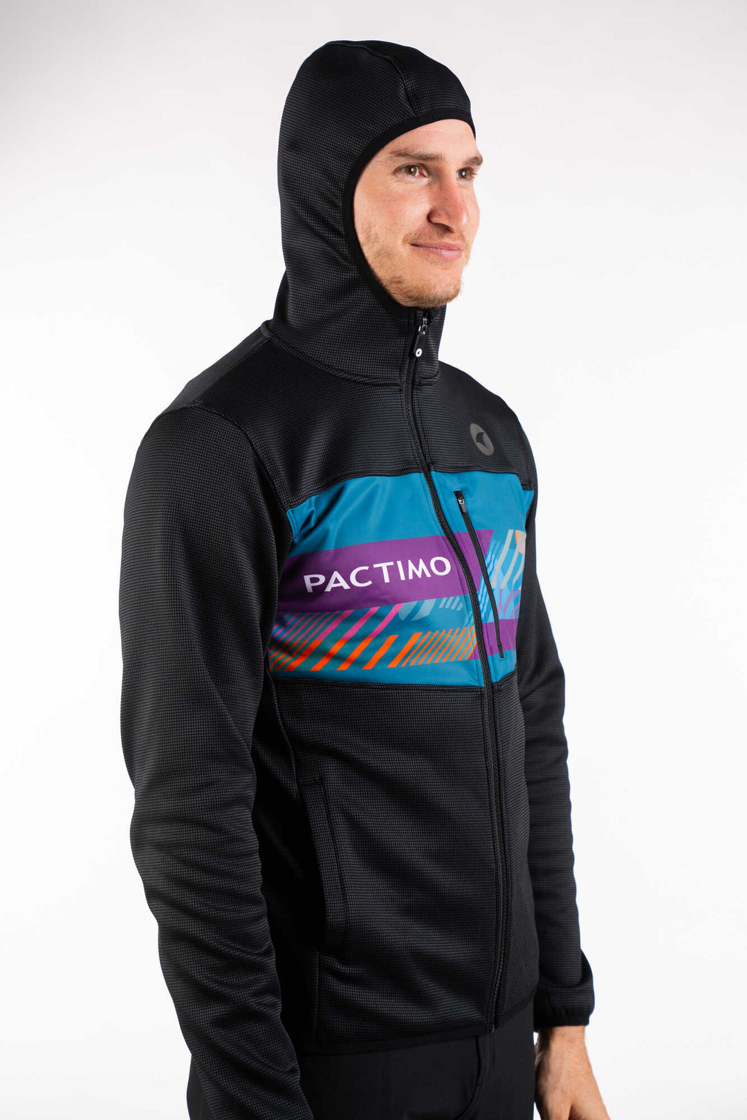 Men's Custom Cycling Hoodie - Hood