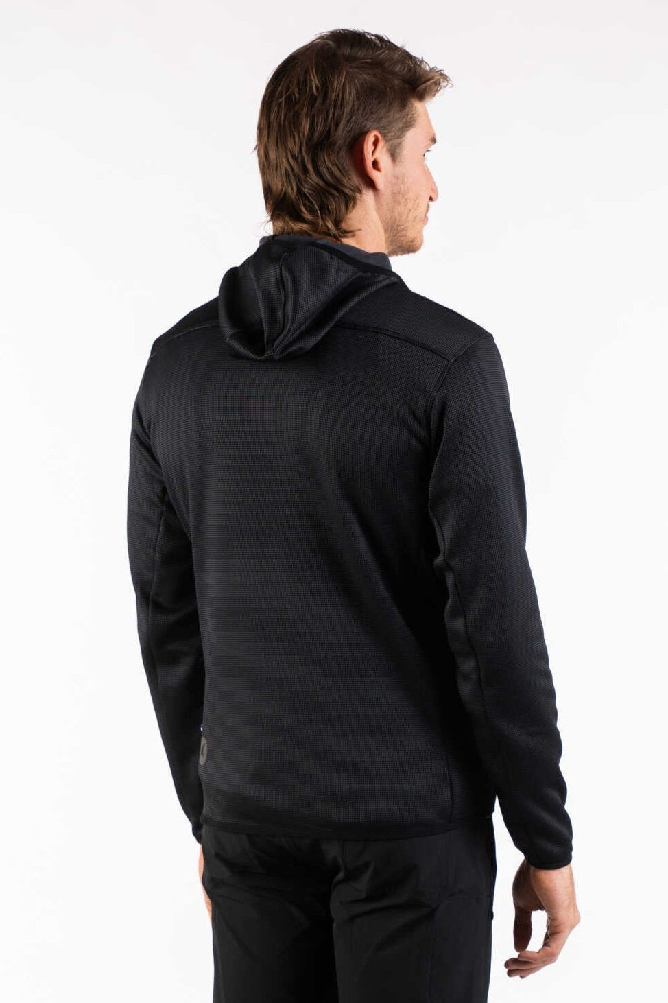 Men's Custom Cycling Hoodie - Back View