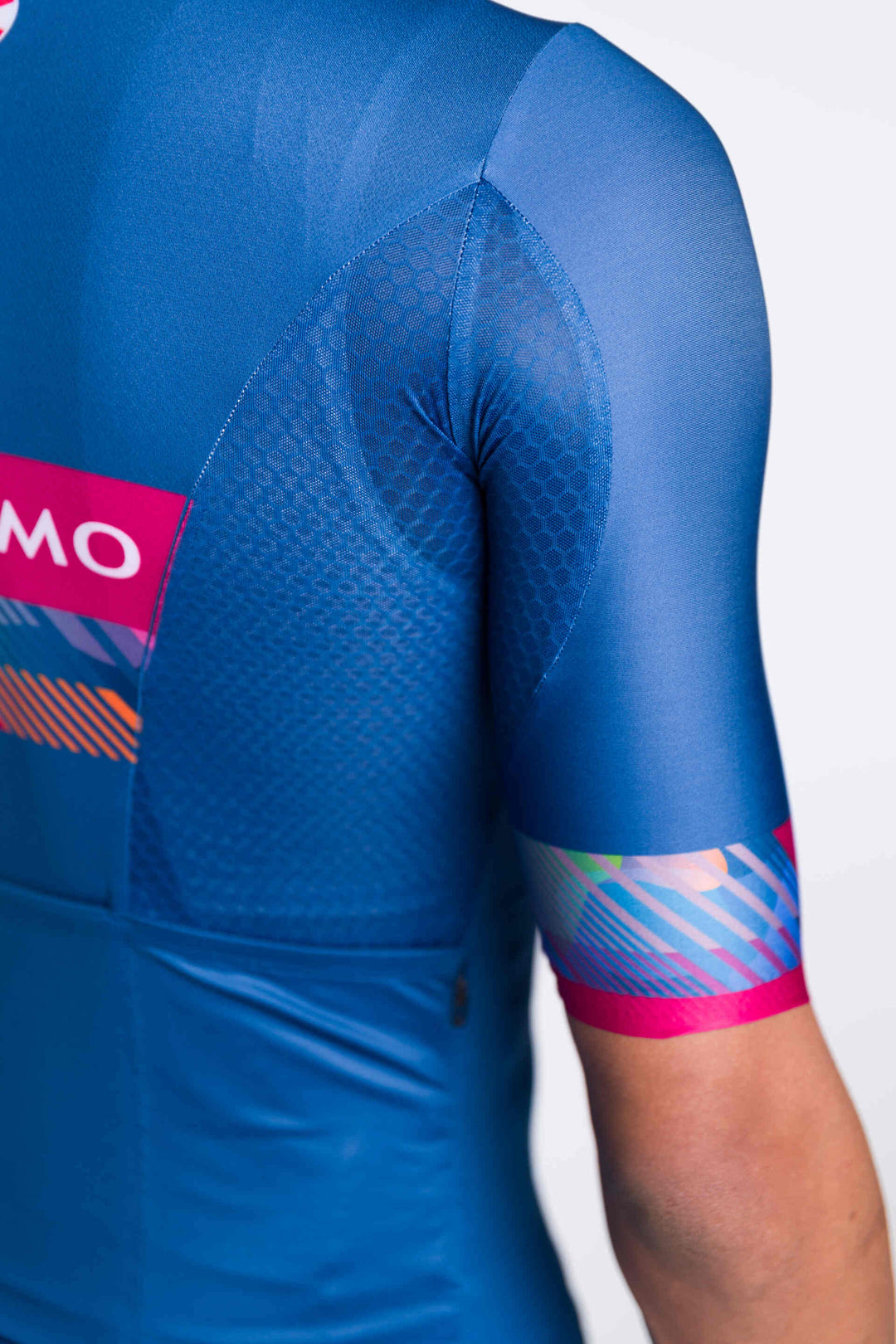 Men's Custom Cycling Jersey - Summit Aero Underarm Mesh #fit_aero