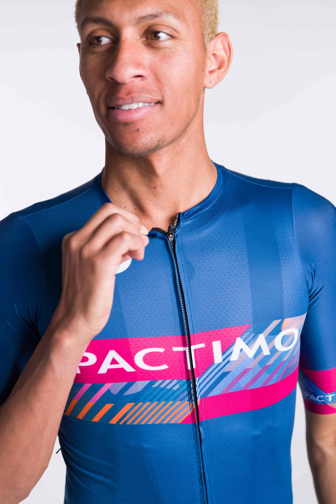 Men's Custom Cycling Jersey - Summit Aero Zipper #fit_aero