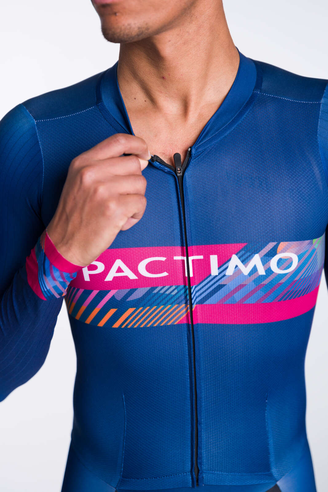 Men's Custom Long Sleeve Cycling Skinsuit, Flyte