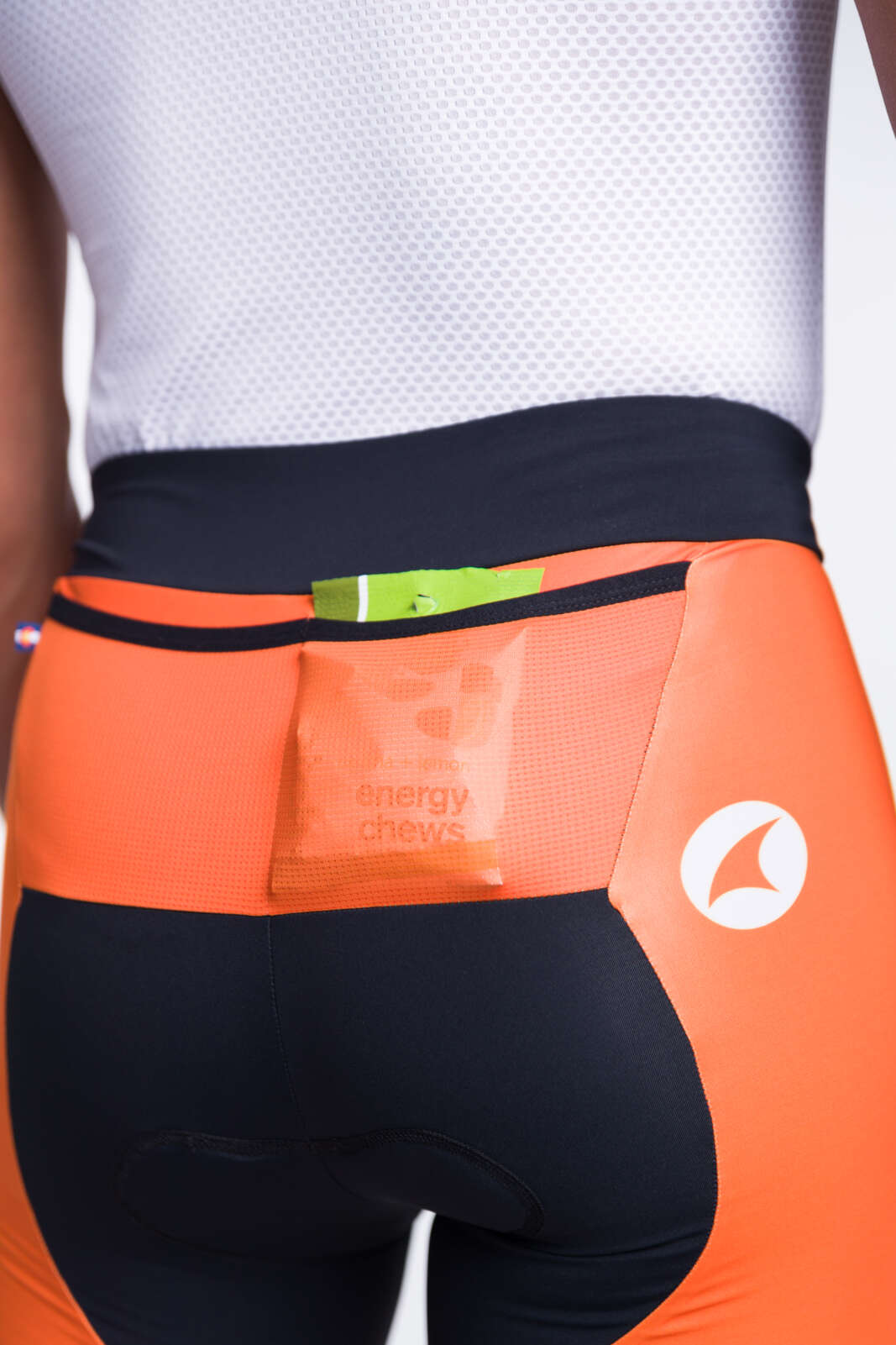 Men's Custom Triathlon Shorts - Threshold Rear Pocket Detail