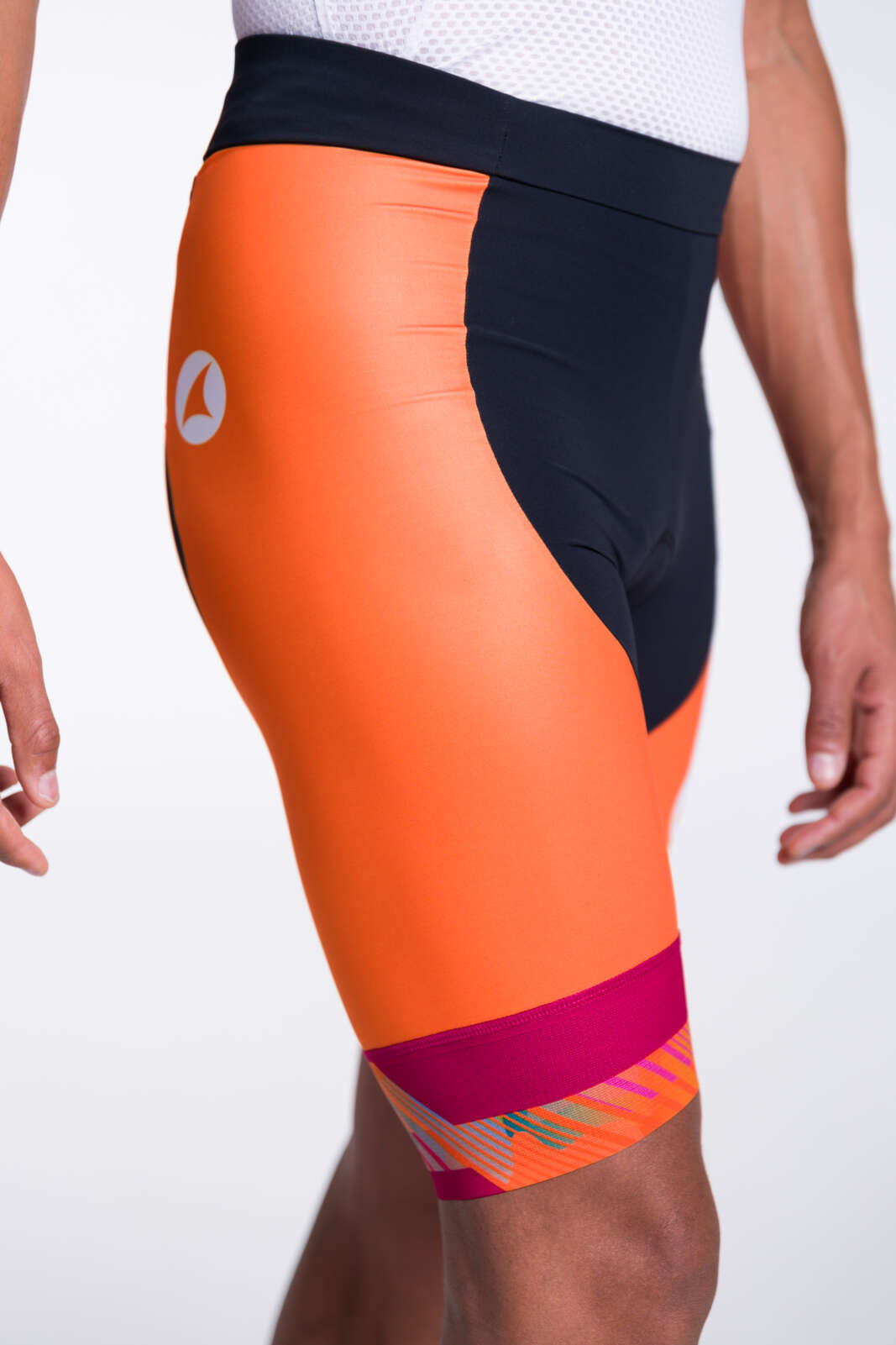 Men's Custom Triathlon Shorts - Threshold Side View