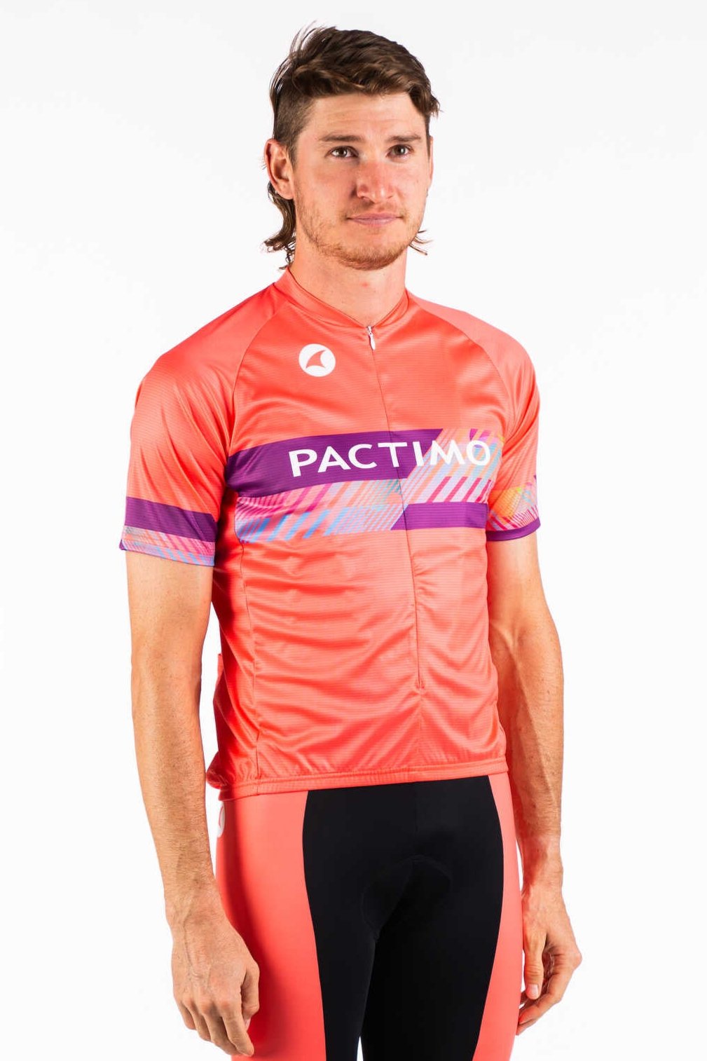 Custom Century Relaxed Fit Cycling Jersey - Front View