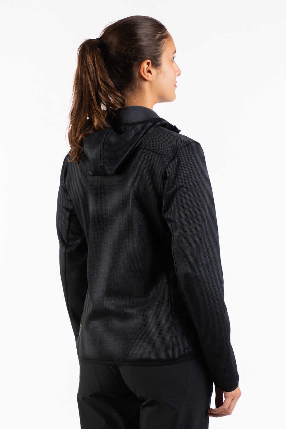 Women's Custom Cycling Hoodie - Back View