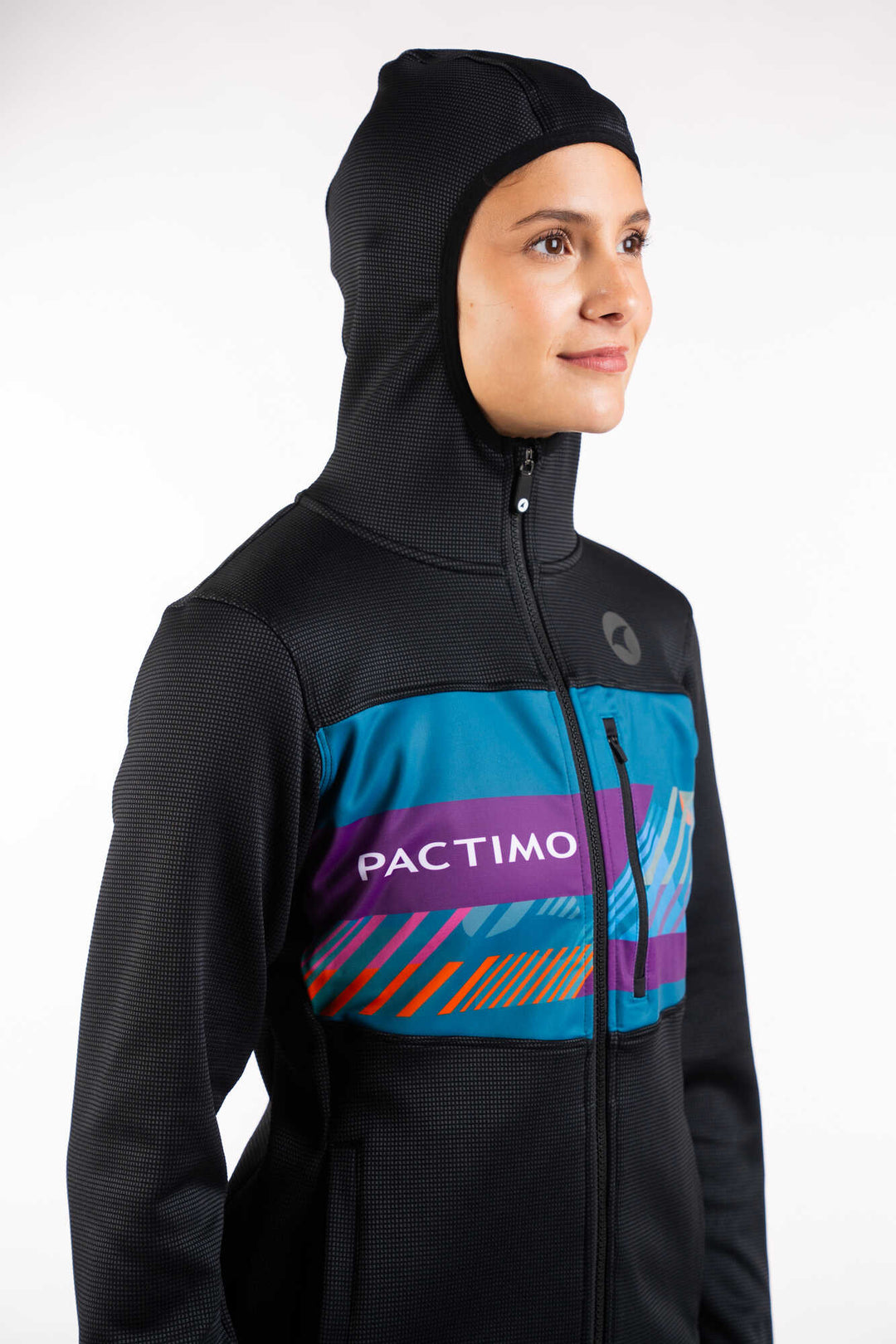 Women's Custom Cycling Hoodie - Hood