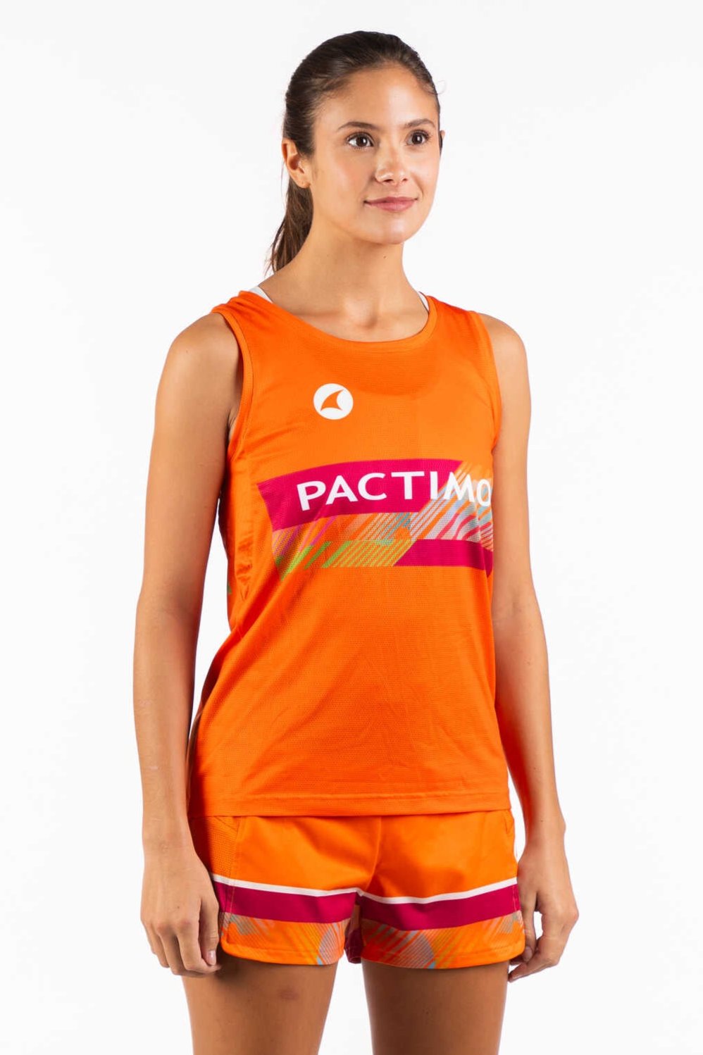 Women's Custom Running Tank Top - Front View