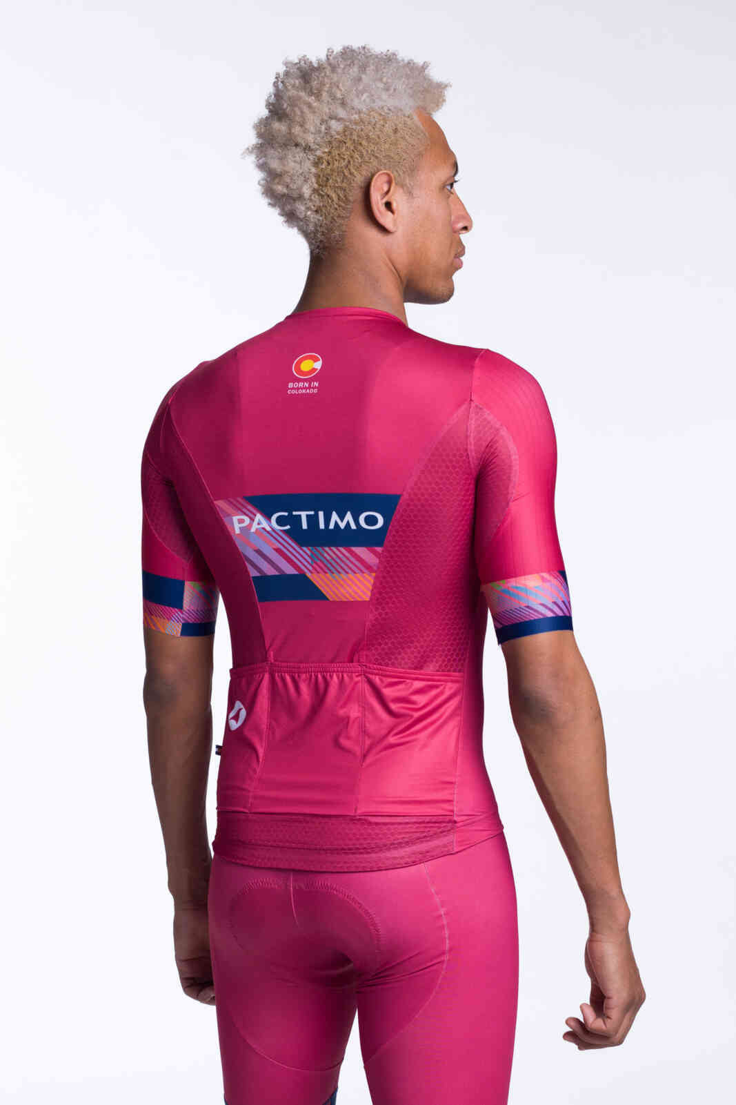 Men's Aero Fit Custom Cycling Jersey - Flyte Back View