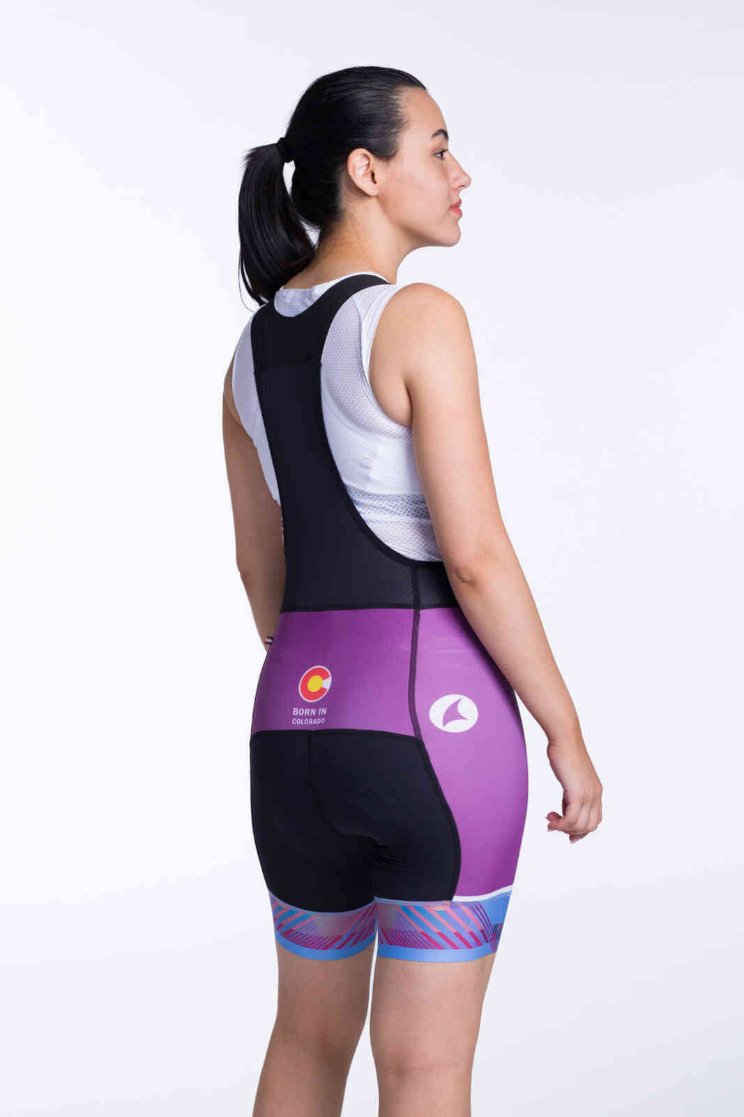 Women's Custom Cycling Bibs | Ascent Vector | Pactimo Custom