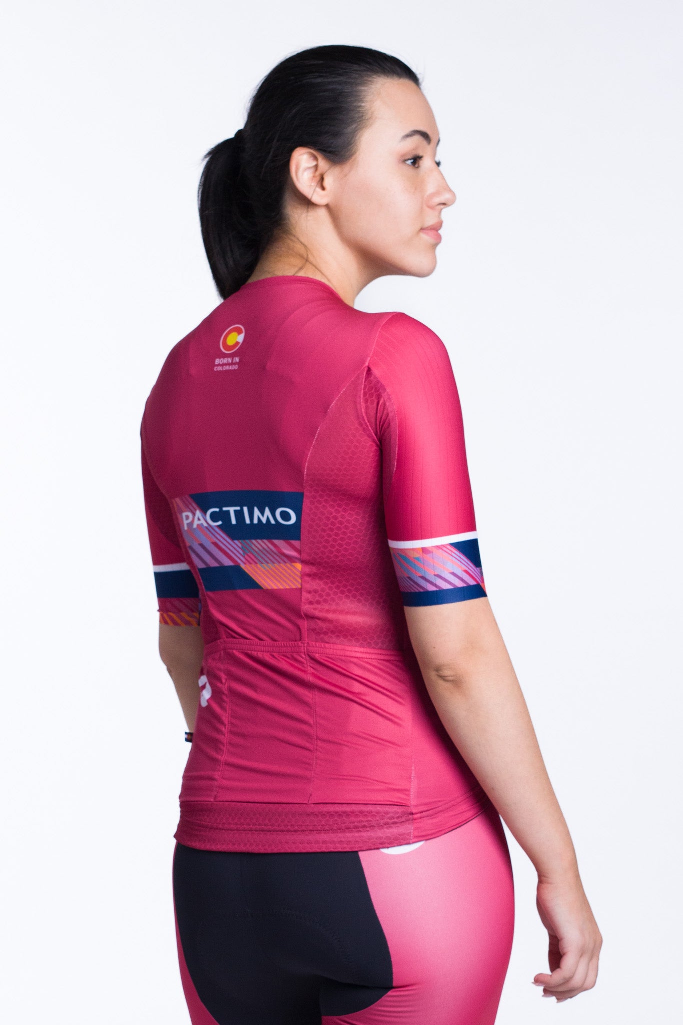 Women's Aero Fit Custom Cycling Jersey - Flyte Back View